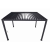 Pergola ogrodowa aluminiowa MIRADOR Premium 111 Delux 3 x 4 m Antracyt